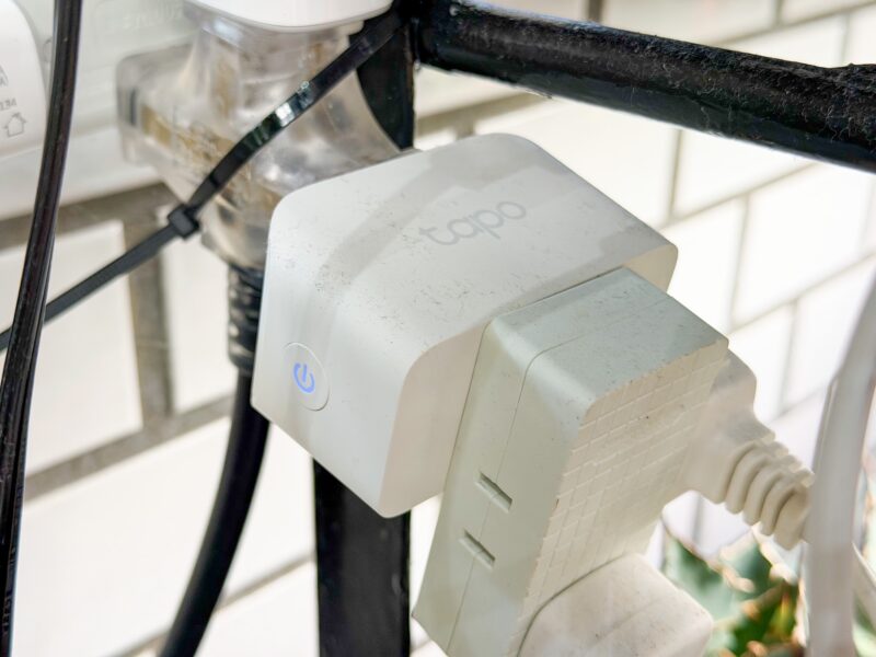 植物育成LEDを1日12時間自動点灯するために使用しているスマートプラグの設定
